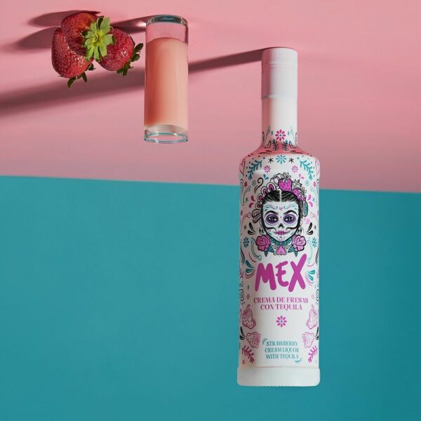 Mex Erdbeere (0,7 Liter) – Bild 2