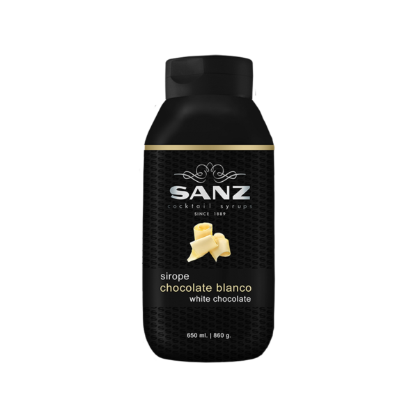 Sanz Weisse Schokolade Sirup Chocolate Blanco (0,65 Liter)
